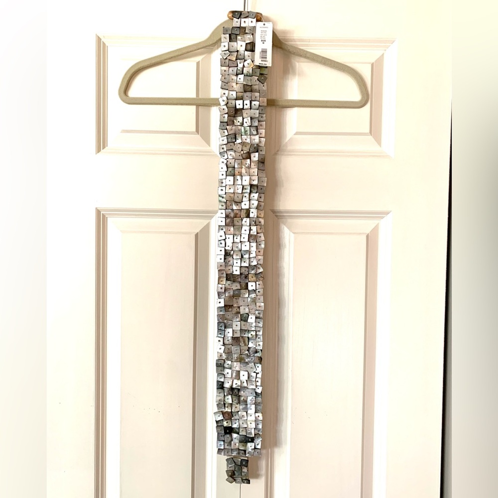 Preston & York Mother of Pearl Statement Belt